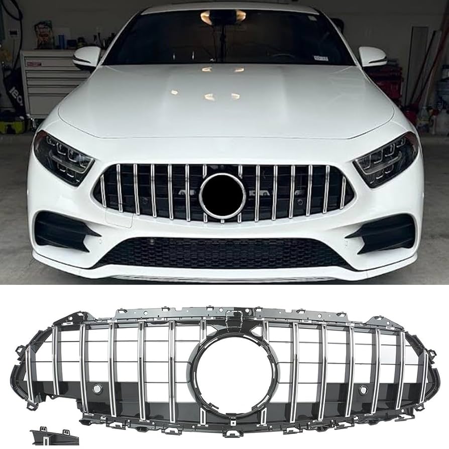 Amazon.com: W257 C257 CLS Class Front Racing Grille Grill